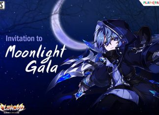 Invitation to Moonlight Gala (New Moon)