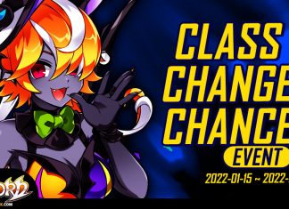 January Class Change Chance! Event
