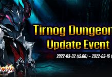 Tirnog Dungeon 3 ! Update Event