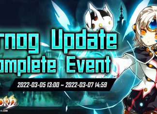 Tirnog Update Complete Event