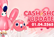 Cash Shop Update 1/04/2565