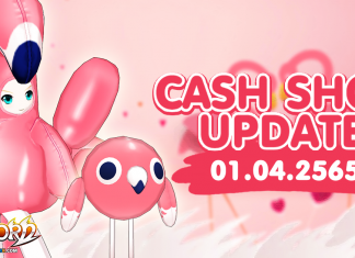 Cash Shop Update 1/04/2565