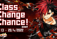 Class Change Chance! Event