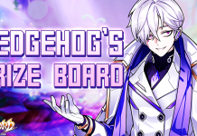 Hedgehog’s Prize Board