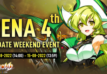 Rena 4th Path Update Weekend Event