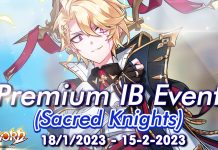 Premium IB Event (Sacred Knights)