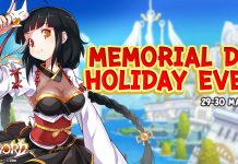 Memorial Day Holiday Event