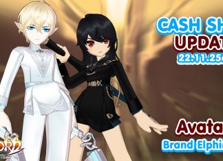 Cash Shop Update 22/11/2566
