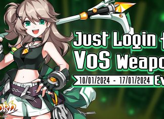 Just Login for VoS Weapon! Event