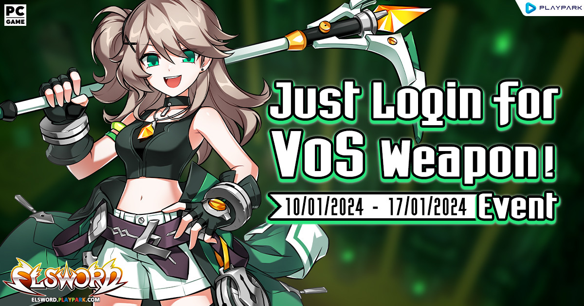 Just Login for VoS Weapon! Event  