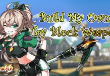 Build My Own Toy Block Weapon! Event
