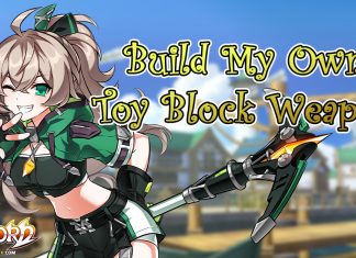 Build My Own Toy Block Weapon! Event