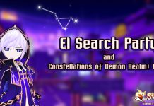 El Search Party and Constellations of Demon Realm! Event