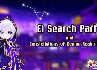 El Search Party and Constellations of Demon Realm! Event