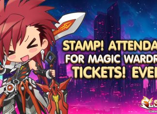 Stamp! Attendance for Magic Wardrobe Tickets! Event